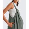 image:imageG4Free EverGoing Maternity Overall Dress Adjustable Straps Pregnancy Jumpsuits Dresses with Pockets Casual WorkGray Sage