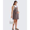 image:imageG4Free EverGoing Maternity Overall Dress Adjustable Straps Pregnancy Jumpsuits Dresses with Pockets Casual WorkTaupe