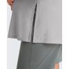 image:imageG4Free Lyocell Side Slits Maternity Tank Tops Crewneck Pregnancy Sleeveless Workout Shirts Loose FitLight Gray