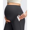 image:imageG4Free ShiftReady Maternity Pants with Pockets Casual Over The Belly Pregnancy Wide Leg Daily TrousersBlack