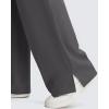 image:imageG4Free ShiftReady Maternity Pants with Pockets Casual Over The Belly Pregnancy Wide Leg Daily TrousersDark Gray