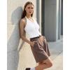 image:imageG4Free Ribbed Halter Crop Tank Tops Going Out Camisoles Backless Button Slim Fit Cropped Cami TopPure White