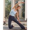 image:imageG4Free Ribbed Henley Button Tank Top Cropped Yoga Going Out Tanks Square Neck Sleeveless Crop TopsBlue Willow
