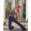 image:imageG4Free Ribbed Henley Button Tank Top Cropped Yoga Going Out Tanks Square Neck Sleeveless Crop TopsTaupe