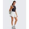 image:imageG4Free Skimetic Workout Boat Neck Tank Top Running Athletic Tanks UPF 50 Ruched Yoga Pilates Tops Slim FitBlack