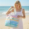 image:imageG4Free Beach Bags for Women Sandproof Foldable Beach Bag Tote with Waterproof Compartment Pool TravelRainbow Ripple