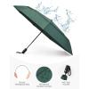 image:imageG4Free Strong Windproof Travel Umbrella 42 Inch Compact Umbrellas for Rain amp Sun with Double Canopy Automatic Portable DurableDark Green