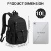 image:imageG4Free 10L Small Backpack for Women Men Lightweight Mini Travel Backpacks Hiking Casual Daypack Beige amp KhakiBlack