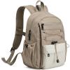 image:imageG4Free 10L Small Backpack for Women Men Lightweight Mini Travel Backpacks Hiking Casual Daypack Beige amp KhakiKhaki