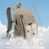 image:imageG4Free 10L Small Backpack for Women Men Lightweight Mini Travel Backpacks Hiking Casual Daypack Beige amp KhakiKhaki