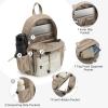 image:imageG4Free 10L Small Backpack for Women Men Lightweight Mini Travel Backpacks Hiking Casual Daypack Beige amp KhakiKhaki