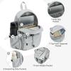 image:imageG4Free 10L Small Backpack for Women Men Lightweight Mini Travel Backpacks Hiking Casual Daypack Beige amp KhakiLight Grey