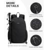 image:imageG4Free 15L Hiking Backpack Lightweight Small Travel Backpack Casual Daypack for Women Men Outdoor Campus OrangeBlack