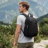 image:imageG4Free 15L Hiking Backpack Lightweight Small Travel Backpack Casual Daypack for Women Men Outdoor Campus OrangeBlack