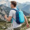 image:imageG4Free 15L Hiking Backpack Lightweight Small Travel Backpack Casual Daypack for Women Men Outdoor Campus OrangeBlue