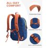 image:imageG4Free 15L Hiking Backpack Lightweight Small Travel Backpack Casual Daypack for Women Men Outdoor Campus OrangeOrange