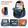 image:imageG4Free 15L Hiking Backpack Lightweight Small Travel Backpack Casual Daypack for Women Men Outdoor Campus OrangeOrange