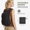 image:imageG4Free 20L Hiking Backpack Lightweight Daypack with Phone Pocket Small Packable Foldable Hiking Bag for Women Men BlackBlack