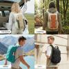 image:imageG4Free 20L Hiking Backpack Lightweight Daypack with Phone Pocket Small Packable Foldable Hiking Bag for Women Men BlackBlack