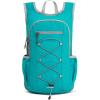 image:imageG4Free 20L Hiking Backpack Lightweight Daypack with Phone Pocket Small Packable Foldable Hiking Bag for Women Men BlackPeacock Blue