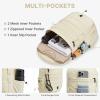 image:imageG4Free Hiking Backpack for Women Men 20L Lightweight Travel Backpacks Daypack Outdoor Daily Camping Dark GraygreenBeige