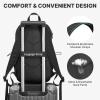 image:imageG4Free Hiking Backpack for Women Men 20L Lightweight Travel Backpacks Daypack Outdoor Daily Camping Dark GraygreenBlcak