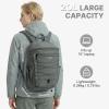 image:imageG4Free Hiking Backpack for Women Men 20L Lightweight Travel Backpacks Daypack Outdoor Daily Camping Dark GraygreenDark Graygreen