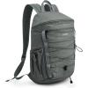 image:imageG4Free Hiking Backpack for Women Men 20L Lightweight Travel Backpacks Daypack Outdoor Daily Camping Dark GraygreenDark Graygreen