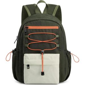 image:imageG4Free 10L Small Backpack for Women Men Lightweight Mini Travel Backpacks Hiking Casual Daypack Beige amp KhakiGreen