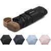 image:imageG4Free Mini Travel Folding Umbrella for Purse Compact UPF 50 UV Protection Sun amp Rain Small Umbrella Lightweight Portable Parasol Fits in Pocket Wallet for Women MenBlack