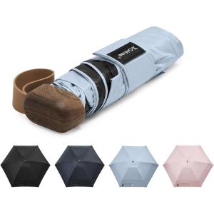 image:imageG4Free Mini Travel Folding Umbrella for Purse Compact UPF 50 UV Protection Sun amp Rain Small Umbrella Lightweight Portable Parasol Fits in Pocket Wallet for Women MenLightBlue