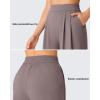 image:imageG4Free ShiftReady Capri Pants for Women 18  Pull On Wide Leg Dressy Pants Casual PantsTravel Dress Work SummerTaupe