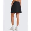 image:imageG4Free Smoofit Modal Soft A Line Skirts for Women  15 Elastic Wasitband Summer Casual Lounge Skirt with 2 Side PocketsBlack