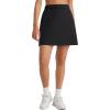 image:imageG4Free Smoofit Modal Soft A Line Skirts for Women  15 Elastic Wasitband Summer Casual Lounge Skirt with 2 Side PocketsBlack