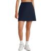 image:imageG4Free Smoofit Modal Soft A Line Skirts for Women  15 Elastic Wasitband Summer Casual Lounge Skirt with 2 Side PocketsDark Navy