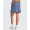 image:imageG4Free Smoofit Modal Soft A Line Skirts for Women  15 Elastic Wasitband Summer Casual Lounge Skirt with 2 Side PocketsDenim Blue