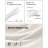 image:imageG4Free Smoofit Modal Soft A Line Skirts for Women  15 Elastic Wasitband Summer Casual Lounge Skirt with 2 Side PocketsIvory