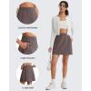 image:imageG4Free Smoofit Modal Soft A Line Skirts for Women  15 Elastic Wasitband Summer Casual Lounge Skirt with 2 Side PocketsTaupe