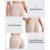 image:imageG4Free Smoofit Modal Soft Wide Leg Pants for Women Elastic Waist 78 Length Ankle Casual Dressy SweatpantsLight Khaki