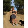 image:imageG4Free Cargo Shorts Women 4 Lightweight Drawstring Waist Water Resistant Outdoor Hiking Shorts with PocketsBlack
