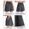 image:imageG4Free Cargo Shorts Women 4 Lightweight Drawstring Waist Water Resistant Outdoor Hiking Shorts with PocketsDark Gray