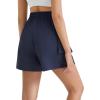 image:imageG4Free Cargo Shorts Women 4 Lightweight Drawstring Waist Water Resistant Outdoor Hiking Shorts with PocketsDark Navy