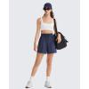 image:imageG4Free Cargo Shorts Women 4 Lightweight Drawstring Waist Water Resistant Outdoor Hiking Shorts with PocketsDark Navy