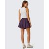 image:imageG4Free Chillwhisp Bubble Shorts for Women 3 Drawstring Lightweight Puffy Y2k Skort with PocketsGrape Purple