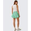 image:imageG4Free Chillwhisp Bubble Shorts for Women 3 Drawstring Lightweight Puffy Y2k Skort with PocketsMint