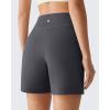 image:imageG4Free EverGoing Womens Wide Leg Shorts High Waisted 4  5Casual Comfy Shorts with Pockets for Yoga Workout LoungeDark Gray