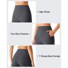image:imageG4Free EverGoing Womens Wide Leg Shorts High Waisted 4  5Casual Comfy Shorts with Pockets for Yoga Workout LoungeDark Gray