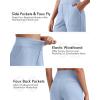 image:imageG4Free EverGoing Womens Wide Leg Shorts High Waisted 4  5Casual Comfy Shorts with Pockets for Yoga Workout LoungeLight Denim