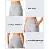 image:imageG4Free EverGoing Womens Wide Leg Shorts High Waisted 4  5Casual Comfy Shorts with Pockets for Yoga Workout LoungeLight Gray