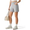 image:imageG4Free EverGoing Womens Wide Leg Shorts High Waisted 4  5Casual Comfy Shorts with Pockets for Yoga Workout LoungeLight Gray